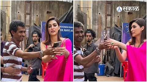 Kriti Sanon tells off her bodyguard after he stops fan