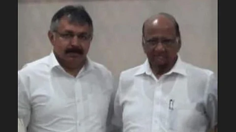 Bharat Gangotri and Sharad Pawar
