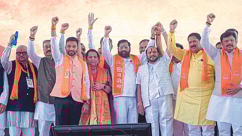 Shivsena Mahaadhiveshan Eknath Shinde