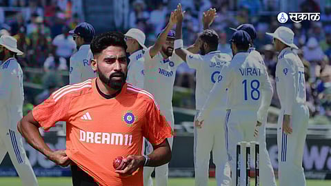 India vs England 2nd Test Mohammed Siraj marathi news