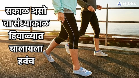 Health Care News : सकाळ असो वा संध्याकाळ, हिवाळ्यात चालायला हवंच! जाणून घ्या 10 कारणं...
