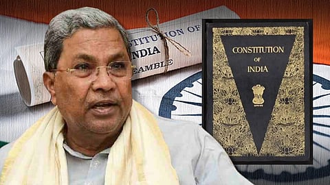 Indian Constitution CM Siddaramaiah