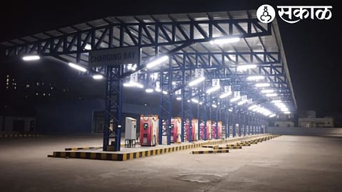 Electric Bus Depot file photo