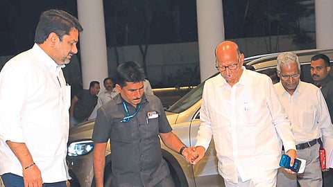 Sharad Pawar Satej Patil