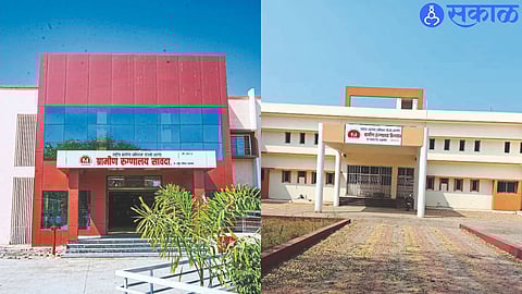 Hospital building at Savada, Kingaon