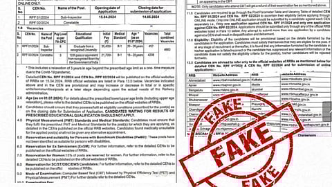 Fact Check|RPSF|RPF|Jobs