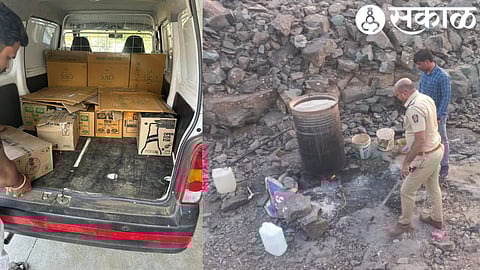 Widespread action by rural police against illegal businesses nashik crime news