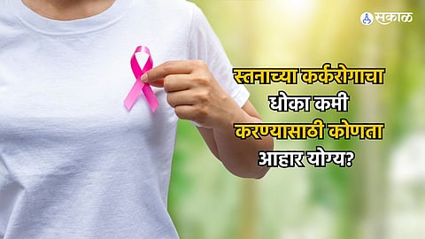 Breast Cancer : स्तनाच्या कर्करोगाचा धोका कमी करण्यासाठी कोणता आहार योग्य? जाणून घ्या