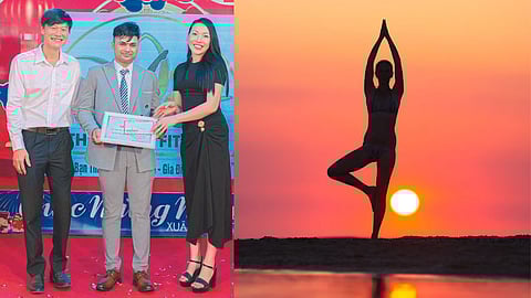 Ganesh Khatal yoga training in Vietnam