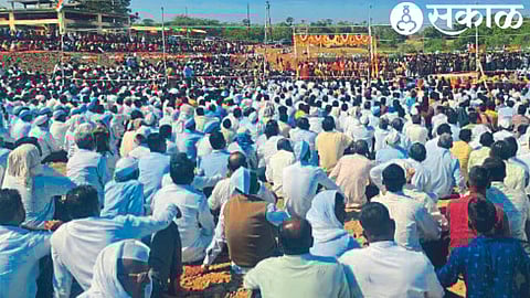 people gathered to say their last goodbyes.