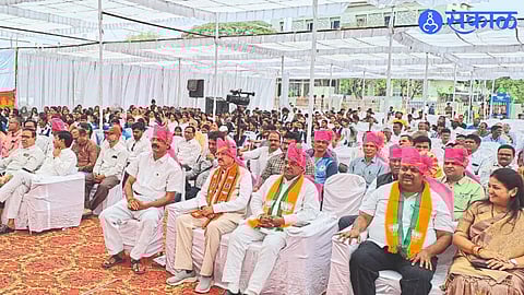 Speaking on occasion of laying foundation stone of the railway station, underpass work, MP Dr. Subhash Bhamre.