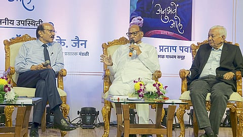 Prataprao Pawar, Sharad Pawar and Ad. S. K. Jain