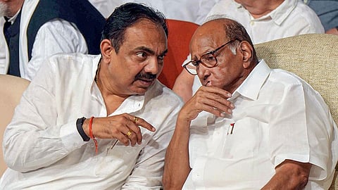 Sharad Pawar Jayant Patil