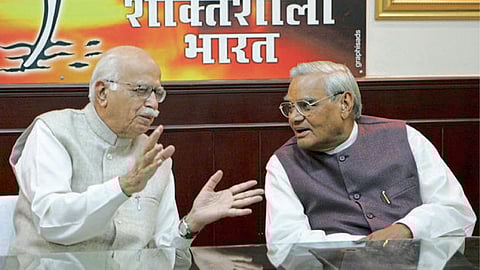 lalkrishna adwani and atal bihari vajpayee
