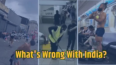 Whats Wrong With India Trend Explained viral trend netizens Post photo Videos Flaws In Other Countries marathi news rak94