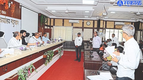 Speaking at the water shortage review meeting in the district, Minister Dr. Vijaykumar gavit.