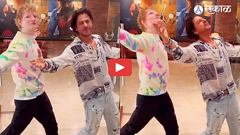 Ed Sheeran Shah Rukh Khan Video