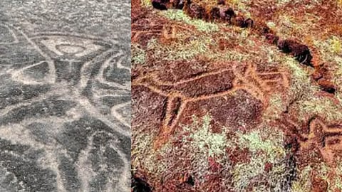 Katalshilp Found in Dapoli Mandangad