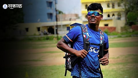 Gujarat Titans' Robin Minz accident Marathi News