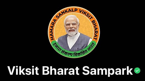 Viksit Bharat sampark whatsapp