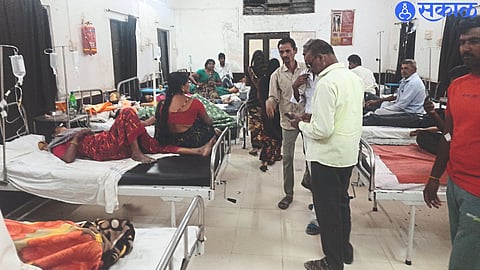 Patients admitted to rural hospitals.