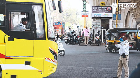 Police Taking Photo on mobile