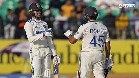 ind vs eng rohit sharma shubman gill century fifth test match dharmshala