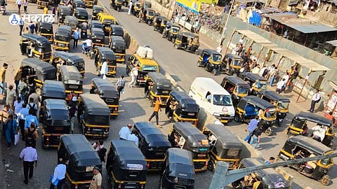 Mumbai riksha traffic