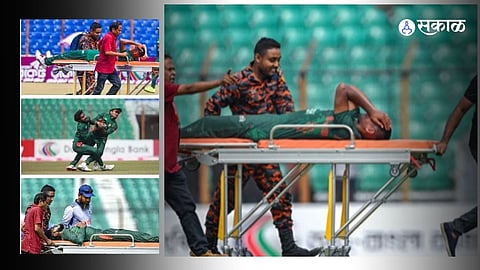 BAN vs SL odi four players injured Marathi News
