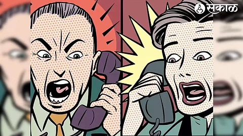 Private Loan Collection Agents shouting
