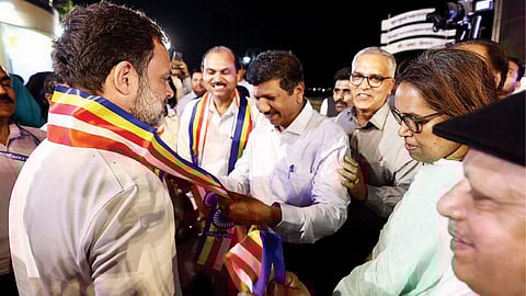 rahul gandhi and bhimrao ambedkar