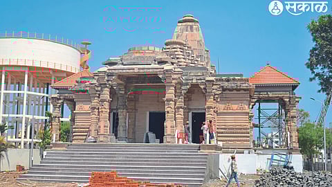 A beautiful temple of Sri Tulja Bhavani Mata was built on Jaibhavani Road.