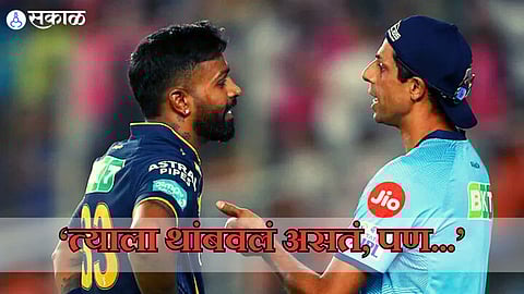 Ashish Nehra - Hardik Pandya