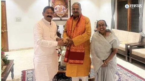 meeting of former MP Adharao Patil and MLA Dilip Mohite shirur lok sabha election