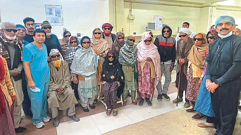 Patients in Jammu and Kashmir