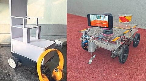 Vice Control Agricultural Robot