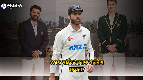 WTC Point Table NZ vs AUS