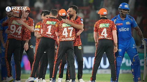 SRH vs MI ipl 2024 marathi news