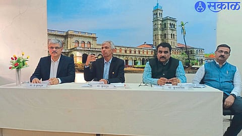 Vice-Chancellor Dr. Suresh Gosavi. Officers