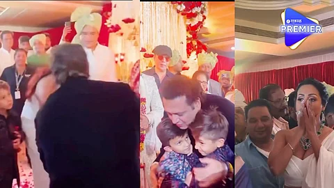 Govinda : कश्मिराने गोविंदाची पाया पडून मागितली माफी; अभिनेत्याच्या कृत्यामुळे तिच्या डोळ्यात आलं पाणी