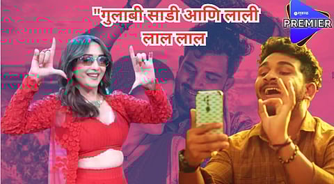 ज्या गाण्यावर धकधक गर्लही थिरकली ते 'गुलाबी साडी' गाणं कसं सुचलं? संजू राठोड म्हणतो...