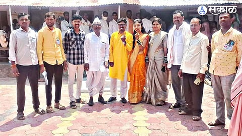 shrikant and alka vote before marriage lok sabha election