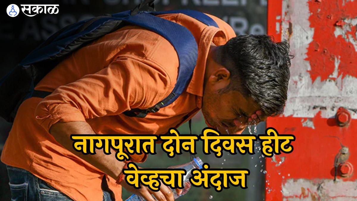 विदर्भात उष्णतेची लाट, तापमान ४० अंशांच्या पुढे; पुढील दोन दिवस उष्ण