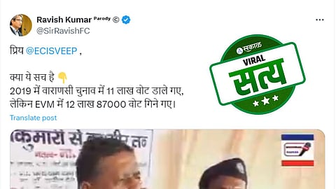 Fact Check| Ravish kumar| Varanasi Loksabha Constituency