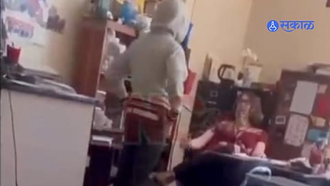 California student slaps teacher