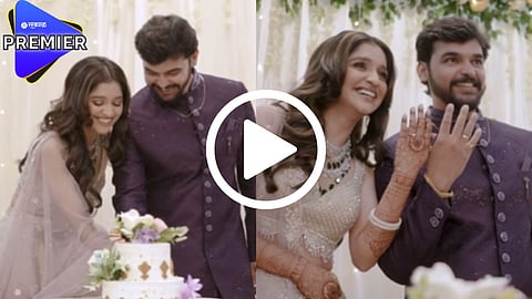 शिवानी-अंबरच्या साखरपुड्याच्या व्हिडीओनं वेधलं लक्ष