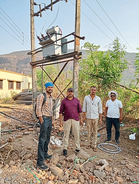 पाईट वीज वितरण केंद्राद्वारे वीज दुरुस्तीची कामे वेगात सुरू