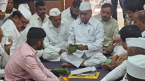 Bhosari Citizens Panchang by Banyan tree leaf