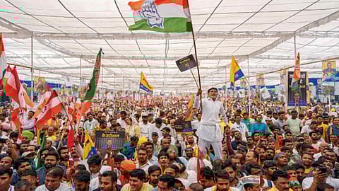 Loksabha Election 2024 : ‘इंडिया’ आघाडीचा पुन्हा शक्त्तीप्रदर्शनाचा इरादा