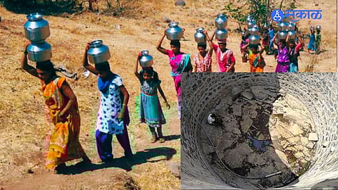 Palghar News: कुठे अवकाळीचा मारा तर कुठे सतत घामाच्या धारा; पाणी टंचाईची भिषण समस्या